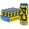 C4 Energy Drink 16oz (Pack of 12) - Frozen Bombsicle - Sugar Free Pre Workout Performance Drink with No Artificial Colors or Dyes 16 Fl Oz (Pack of 12) 21 71ewZAB53iL