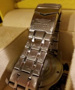 Invicta Men's Aviator Analog Display Japanese Quartz Silver Watch, Gold, Black (Model: 12704, 28898, 28899) 51 71ewcT3ZAWL