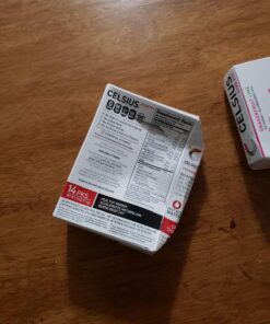 CELSIUS On-the-Go Powder Stick Packs, Cranberry Lemon, 0.18 Ounce - 14 Count (Pack of 1) OTG Cranberry Lemon 23 71ewpibwblL