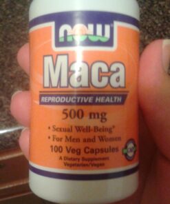 NOW Supplements, Maca (Lepidium meyenii) 750 mg Raw, Reproductive Health*, 90 Veg Capsules 90 Count (Pack of 1) 33 71exHf40O3L