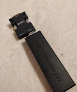 Tendak Active 1080P Female HDMI to VGA Male Converter Adapter Dongle with 3.5mm Stereo Audio Portable HDMI Connector for Laptop PC PS3 Xbox STB Blu-ray DVD TV Stick 32 71exJ UDbtL