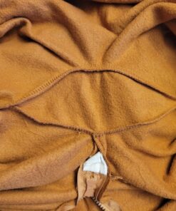 Tipsy Elves Christmas Onesies for Adults - Comfy Men’s and Women’s Matching Holiday Jumpsuits with Convenient Pockets Medium Gingerbread Brown 17 71exMbQDo3L