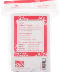 Intrinsics 407300 Petite Silken Wipes - 2"x2", 4-ply Blend of Soft Fibers, 200 Count 25 71exO4UusdL