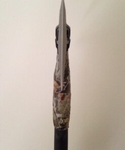 M48 Tactical Tomahawk Military Axe - Black Color | 3 ⅞” Cast Stainless Steel Combat Axe with Piercing Spike | Nylon Cord Wrapped Fiberglass Handle | Camping and Tactical Gear | 15” Length 40 71exQHRHL