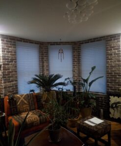 Redi Shade No Tools Original Light Filtering Pleated Fabric Shade White, 36 in x 72 in, 1 Pack 36 Inch x 72 Inch - 1 Pack 60 71exjZxrY1L