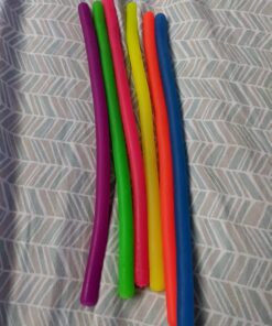 BUNMO Super Sensory Stretchy Strings 6pk | Calming & Textured Monkey Stretch Noodles | Sensory Toys for Autistic Children | Stress Relief & Anxiety Toys for Kids | Hours of Fun for Kids (Smooth) 6pk Smooth 44 71exxpqGtML