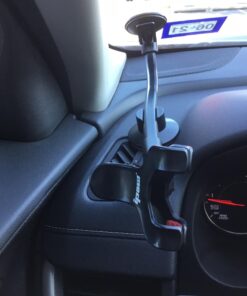 IPOW Upgraded Truck Phone Mount Holder Universal 11 Inches Long Arm Windshield Dashboard Car Mount Cradle with Adjustable X Clamp&Ultra Dashboard Base for Smartphones 21 71exzc9CLmL