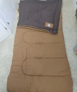 Coleman Dunnock Cold Weather Sleeping Bag, 20°F Camping Sleeping Bag for Adults, Comfortable & Warm Sleeping Bag for Camping and Outdoor Use, Fits Adults up to 6ft 4in Tall 40 71ey1c9mXKL 1