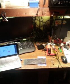 Rii K12+ Mini Wireless Keyboard with Large Touchpad Mouse&Qwerty Keypad, Stainless Steel Portable Wireless Keyboard with USB Receiver for MacBook/iPad/Tablet/PC/Laptop/Smart TV/Raspberry Pi - Black 43 71ezGpY2keL