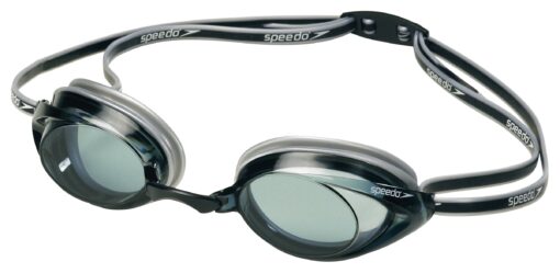 Speedo Unisex-Adult Swim Goggles Vanquisher Smoke