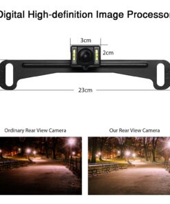 Alternative view of AUTO-VOX Cam1 HD Car Rear View Backup Camera of License Plate for Truck & RV with The Features of IP68 Waterproof High Brightness Light Sensor Night Vision LEDs，Fit All Cars