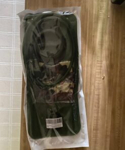 Hydration Bladder, 1.5L-2L-3L Water Bladder for Hiking Backpack Leak Proof Water Reservoir Storage Bag, BPA-Free Water Pouch Hydration Pack for Camping Cycling Running, Military Green 1.5-2-3 Liter 2L - Military Green Water Bladder 34 71f3GpJZlBL