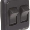 JR Products 12235 Black Double SPST On-Off Switch with Bezel 3 71f3SvVgUNL