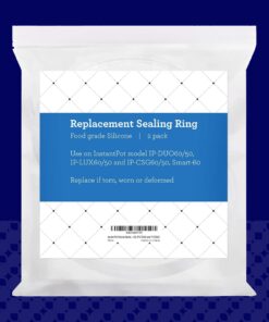 Pressure Cooker Sealing Ring - Silicone (Pack of 2) - BPA Free, Fits IP-DUO60, IP-LUX60, IP-DUO50, IP-LUX50, Smart-60, IP-CSG60 and IP-CSG50 16 71f3j0yhKTL