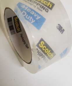 Scotch Heavy Duty Packaging Tape, 1.88" x 54.6 yd, Designed for Packing, Shipping and Mailing, Strong Seal on All Box Types, 3" Core, Clear, 6 Rolls (3850-6) 41 71f4e17mEjL