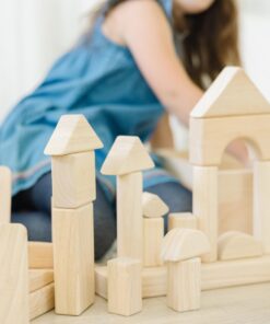 Melissa & Doug Standard Unit Solid-Wood Building Blocks With Wooden Storage Tray (60 pcs) - Classic Blocks For Toddlers Ages 3+ 39 71f5LfSuLnL