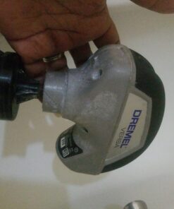 Dremel PC10-01 Versa Cleaning Tool- Grout Brush- Bathroom Shower Scrub- Kitchen and Bathtub Cleaner- Power Scrubber for Tile, Pans, Stoves, Tubs, Sinks Auto, and Grills- 47 71f5egHvBAL