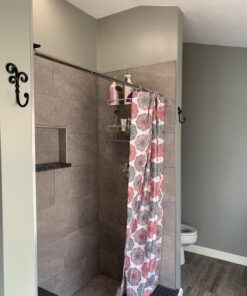 Franklin Brass CURL5PK-FB-R Curlique 5-3/5 in. Single Wall Hooks in Matte Black (5-Pack) 5 Pack 29 71f5pVWCqbL 1