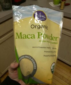 Viva Naturals Organic Maca Powder - Gelatinized Maca Powder Organic, Vegan and Kosher Peruvian Superfood - Certified USDA Organic, Gluten-Free & Non-GMO 1 Pound (Pack of 1) 31 71f5s1SYXtL