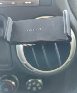 Lamicall Car Vent Phone Mount - Air Vent Clip Holder, Universal Stand Hands Free Cradle Compatible with Cell Phone 14 13 12 Mini 11 Pro Xs Max Xr X 8 7 6 6s Plus SE Smartphones Black 1-Black 28 71f65Y1OoVL