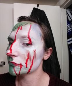 Kangaroo Halloween Super Family Makeup Kit: Professional SFX Face & Body Paint for Zombie Cosplay, Injuries, & Blood Effects 72 71f79CHszvL 2