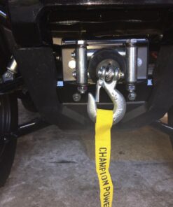 Champion 3000-lb. ATV/UTV Winch Kit, BLACK,RED 3000 lb + ATV/UTV + Roller 57 71f9CYeb4L