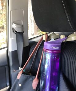 IPELY Universal Car Vehicle Back Seat Headrest Hanger Holder Hook for Bag Purse Cloth Grocery (Dark Beige -Set of 2) Dark Beige 44 71fA97tA5TL