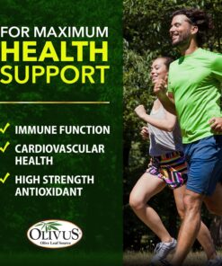 Olive Leaf Capsules Bulk 1000 Ct - 550 mg Vegetable Capsules - Pure Organic Olive Leaf Powder with No Fillers - Immune Support Antioxidant Supplement 10 71fAb0ru76L 1