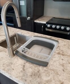 Progressive International Prepworks Collapsible Over-The-Sink Dish Drainer 33 71fAjGJbfoL