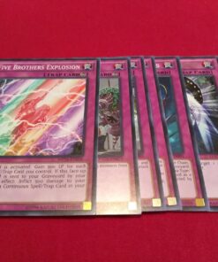 Yugioh Cards Lot of 40 Commons, 10 Rares & 5 Holos No Duplicates (Basic pack) 40 71fAlXoATxL