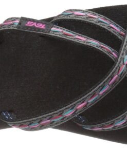 Teva Women's Olowahu Flip-Flop 7 Felicitas Black 15 71fBUxV1jKL