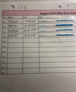 Clinical Guard 40 Ovulation Test Strips and 10 Early Pregnancy Test Strips Combo Rapid HCG Test Fertility Ovulation Predictor Kit 50 Count (Pack of 1) 49 71fC6cGz6dL