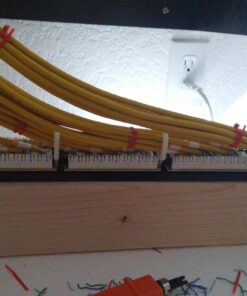 Cable Matters UL Listed Rackmount or Wall Mount 24 Port Network Patch Panel (Cat6 Patch Panel / RJ45 Patch Panel) Regular 40 71fCXvWpuDL