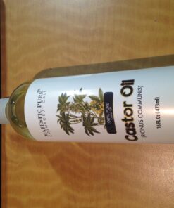 MAJESTIC PURE Castor Oil, 100% Natural Wonder Oil with Numerous Hair, Scalp, Skin and Nails Benefits - Packaging May Vary- 16 fl oz 16 Fl Oz (Pack of 1) 50 71fDHptoHhL