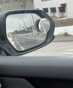 Ampper Blind Spot Mirror, 2" Round HD Glass Frameless Convex Rear View Mirror, Pack of 2 34 71fDRmEnFL