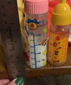 Toysmith My Sweet Baby, Magic Baby Bottle Set, Two Bottles, For Boys & Girls Age 3+ Magic Baby Bottles Doll Toy 30 71fDnU7pC6L
