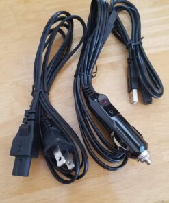 Cooluli Mini Fridge for Bedroom - Car, Office Desk & Dorm Room - Portable 4L/6 Can Electric Plug In Cooler & Warmer for Food, Drinks, Skincare Beauty & Makeup - 12v AC/DC & Exclusive USB Option, Blue 71 71fECotBtrL