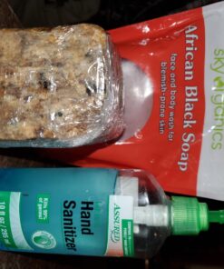 Sky Organics African Black Soap Bar for Body to Cleanse, Soothe & Refresh, 16 Oz 1 Pound (Pack of 1) 56 71fFQuoaIrL