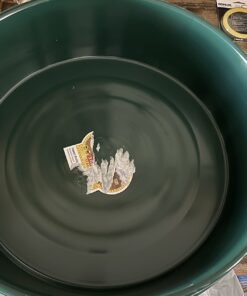 Little Giant® Plastic Utility Pan | Feed Pan | Durable & Versatile Livestock Feeding Bucket | Made in USA | 3 Gallon | Green 24 71fG2FOsBxL