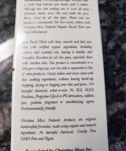 Face Wash, Facial Cleanser, Oil Cleanser - Helps as a Blackhead Remover with Organic Rosemary Oil, Shea Butter and Aloe Vera - Gentle Facewash To Soften, Soothe & Balance Skin, Made in USA, 4oz 40 71fH0oIPj5L