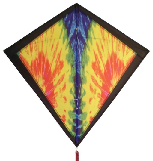 In the Breeze Tie Dye Diamond Kite, 30-Inch