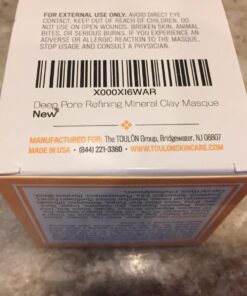 TOULON Kaolin Clay Mask for Face with White Kaolin Mineral Clay. Soft Pure Healing Mask with Minerals to Reduce Wrinkles and Blackheads & Detox Skin - Improve Complexion for Women or Men 36 71fHWOMT6L 1