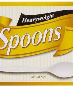 Alternative view of SOLO Cup Company Solo White Heavy Weight Spoons (500 Count), 1 Pack (Packaging may vary)