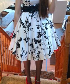 GRACE KARIN Vintage Womens 50s Tutu Skirt Petticoat Red Size M 27 71fIW 7Mq9L