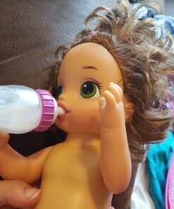 Baby Alive C2695 READY FOR SCHOOL BABY: Brown Hair Baby Doll, School-Themed Dress, Doll Accessories Include Notebook & Brush, Doll For 3-Year-Old Girls and Boys and Up, Multicolor (Amazon Exclusive) 42 71fIkKq1EkL