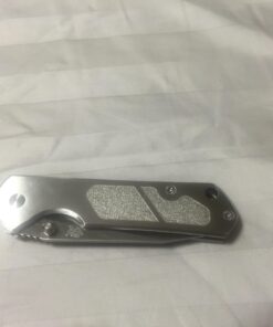 Sanrenmu 7010 Folding Pocket Knife EDC Knife 12C27 Blade Frame Lock Stainless Steel Handle with Clip 47 71fJDXd58OL