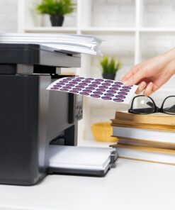 ChromaLabel 1.25 Inch Round Printable Labels for Laser and Inkjet Printers, 1050 Stickers per Pack, 42 Stickers per Sheet, White 31 71fJs0vZt5L