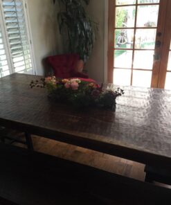 Nearly Natural 4665 Mixed Mini Peony Centerpiece Silk Flower Arrangement,10"D x 34"W x 6.5"H 10"D x 34"W x 6.5"H 33 71fKI 1JRL