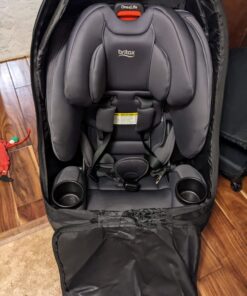 J.L. Childress Ultimate Padded Backpack Car Seat Travel Bag - Thick Padding, Heavy Duty Backpack - Gate Check Bag Fits All Car Seats & Boosters - Black 37 71fLFUwqgWL 3