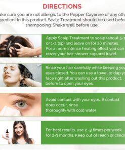 Saw Palmetto & Cayenne Scalp Oil For Hair Growth, Hair Loss Serum, Hair Oil For Dry Damaged Hair And Growth, Hair Growth Serum For Thicker Longer Fuller Healthier Hair, All Natural Vitamin Rich 27 71fLi3H1i8L